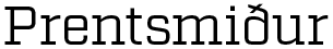 Prentsmiður